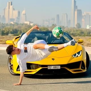 فوتبالیست شیرازی ❤️‍🔥, Dance influencer in UAE
