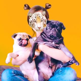 ペットの写真からつくるうちの子アクセサリー＊うちの子ベニル, Dogs influencer in Japan