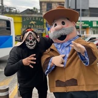 Masked Foodie of San Antonio, Entertainment influencer in San Antonio