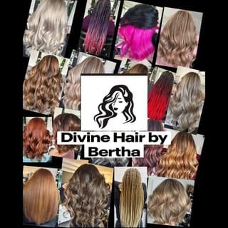 Divine Hair by Bertha, Hair & Barbering influencer in Brazil