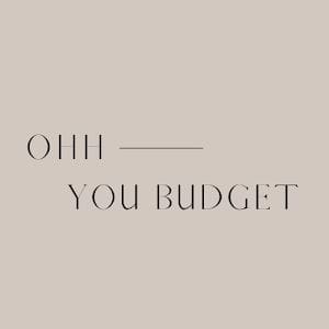 OHH YOU BUDGET, Finance influencer in Canada