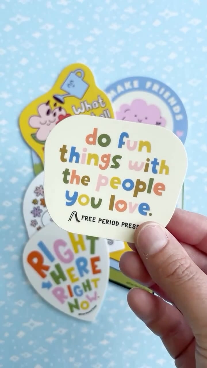Post 4 by Free Period Press  | Self-Care Paper Goods on Instagram (video)