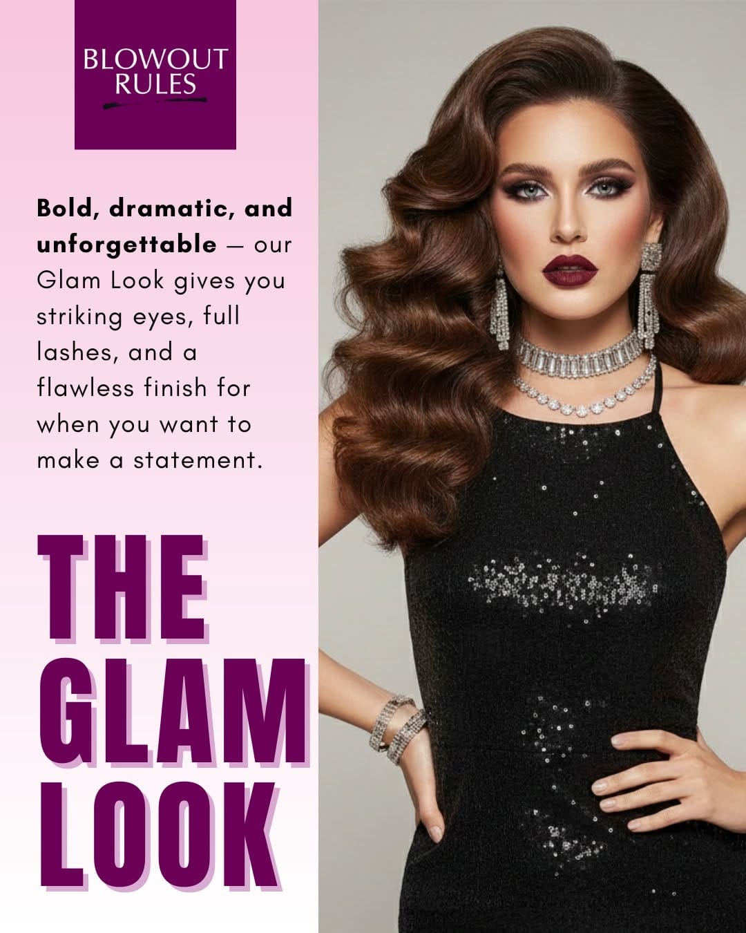 Post 1 by Blowout Rules | Las Vegas Blowout Bar on Instagram (image)