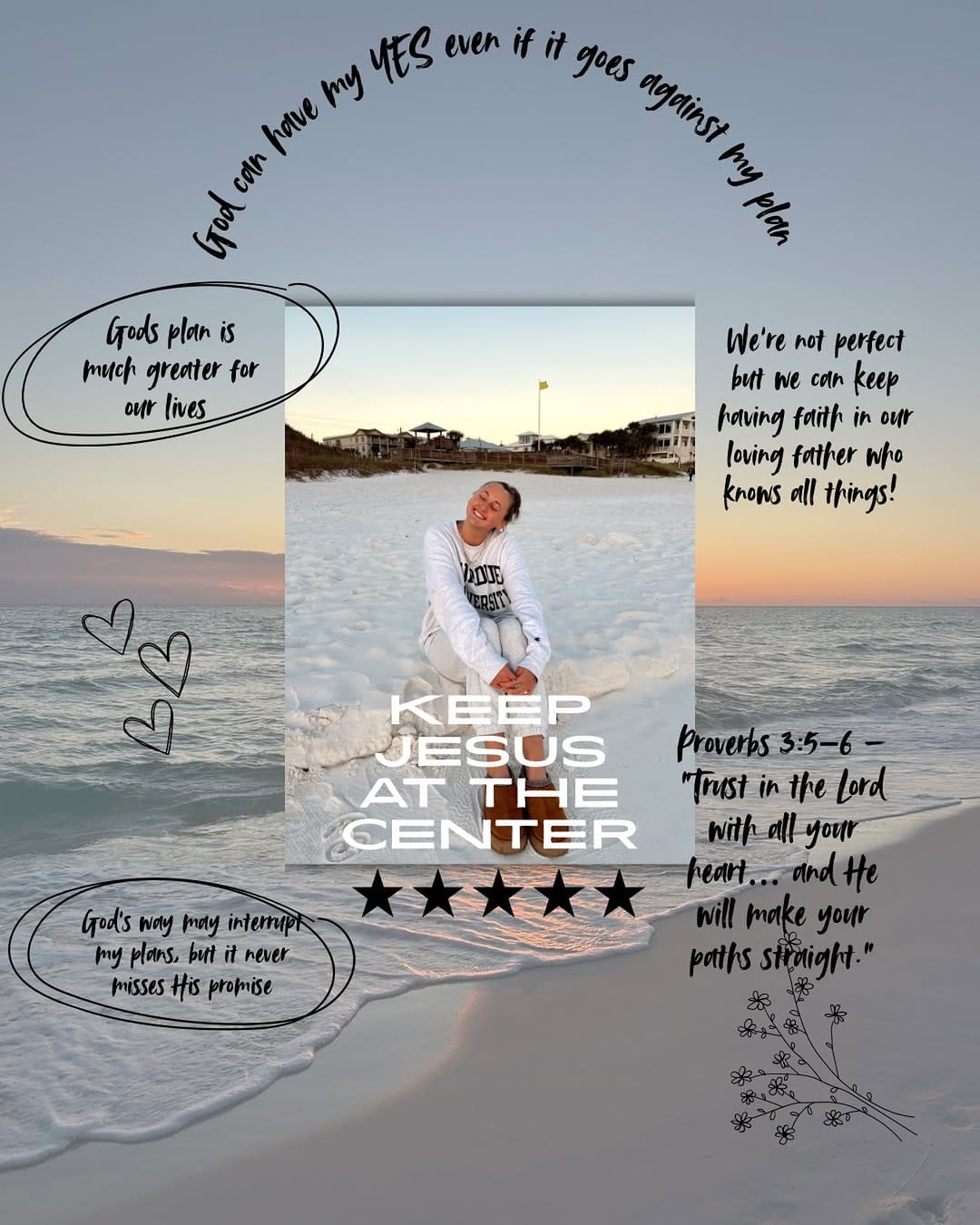 Post 2 by Brooke Raber | faith + beach life on Instagram (image)