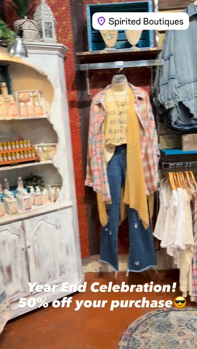 Post 1 by Spirited Boutiques - Women’s Boho Fashion on Instagram (video)