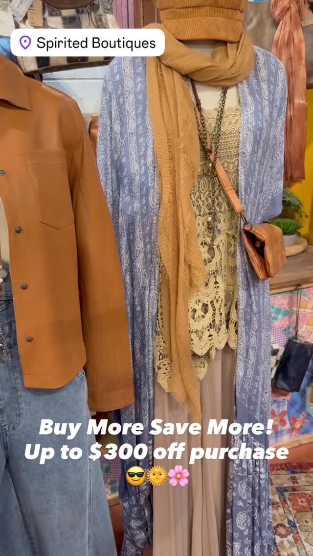 Post 12 by Spirited Boutiques - Women’s Boho Fashion on Instagram (video)