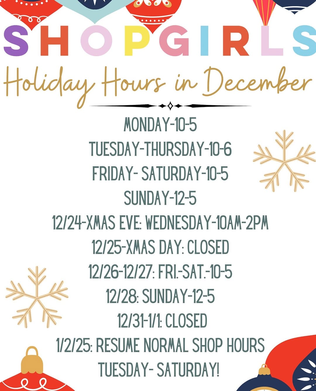 Post 6 by Shopgirls on Instagram (image)