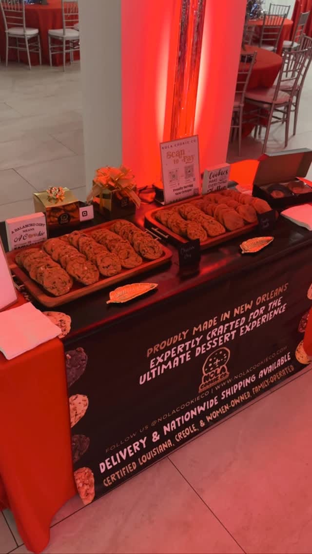 Post 7 by NoLa Cookie Co. Exceptional Gourmet Cookies & Treats 🍪✨ on Instagram (video)