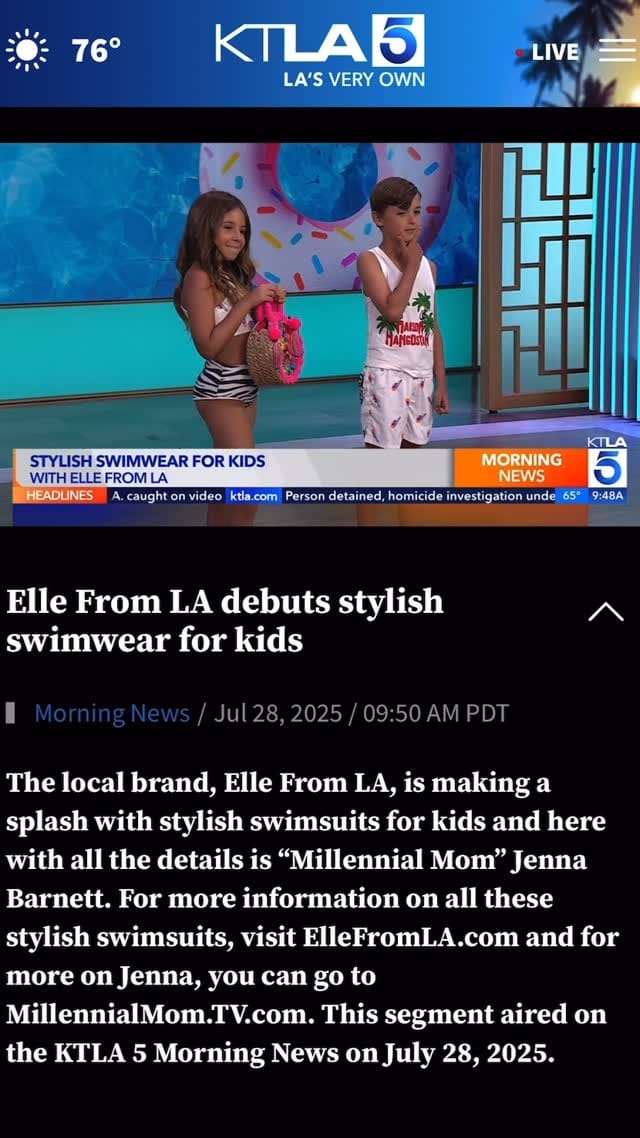 Post 10 by Elle From LA | Resortwear Boutique on Instagram (video)