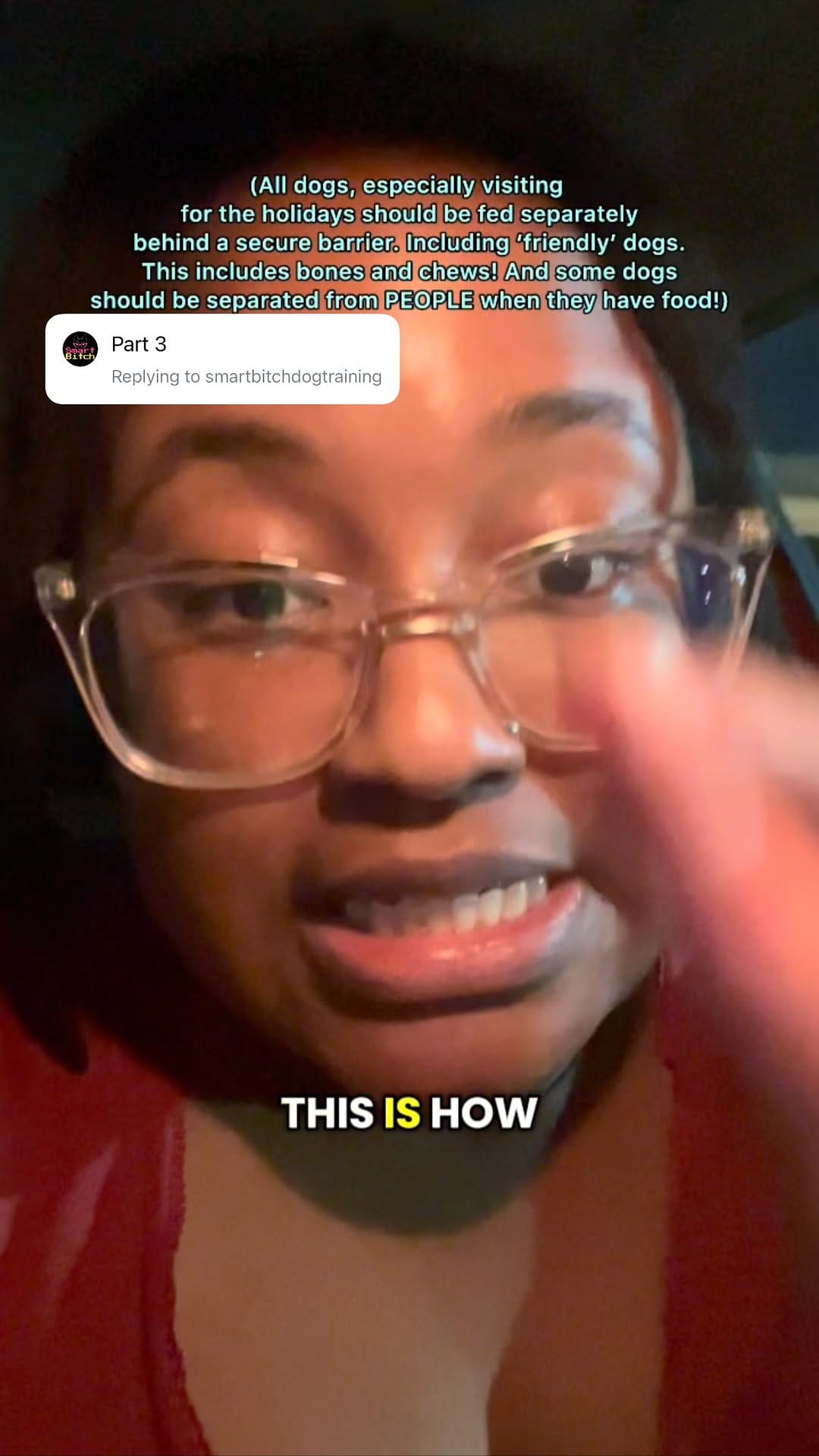 Post 2 by Smart Bitch | Nola Dog Trainer on Instagram (video)