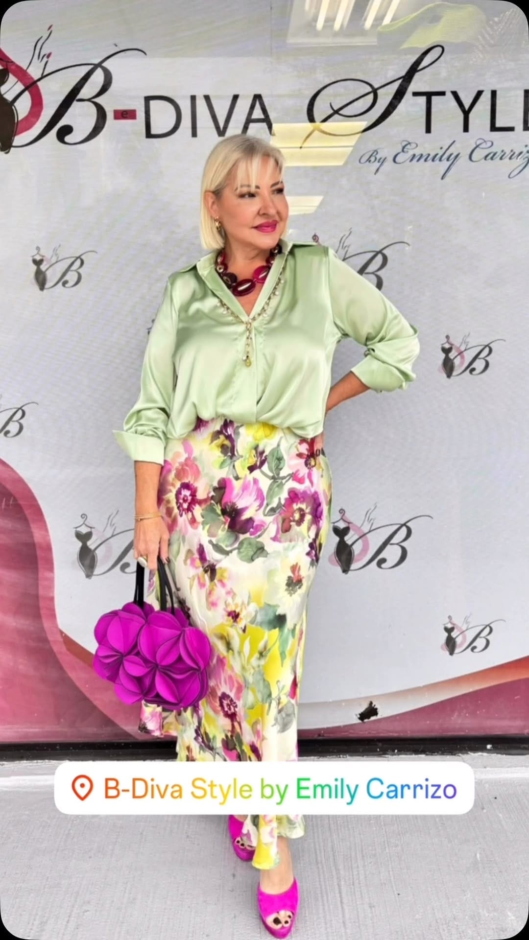 Post 10 by Emily Carrizo Fashionista on Instagram (video)