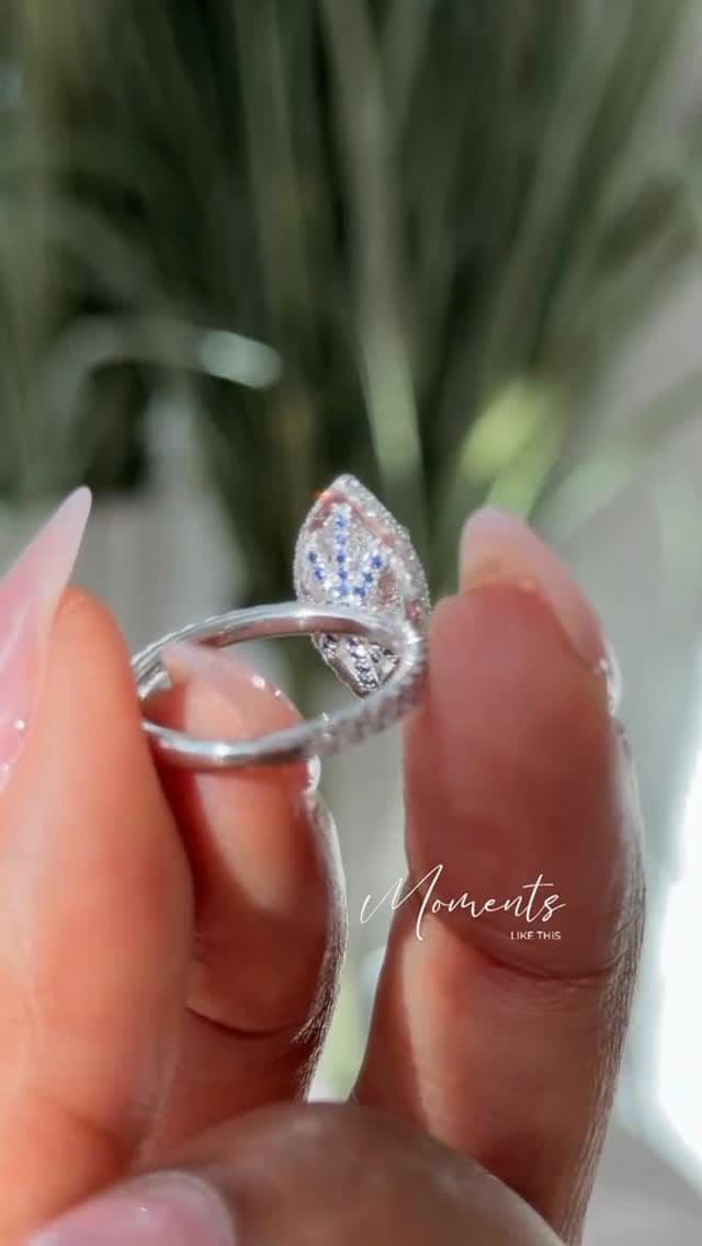 Post 4 by Moissanite & Lab Grown Diamond Fine Jewelry on Instagram (video)
