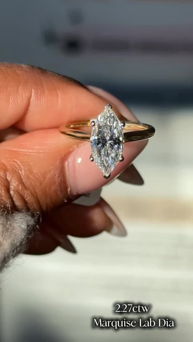 Post 8 by Moissanite & Lab Grown Diamond Fine Jewelry on Instagram (video)