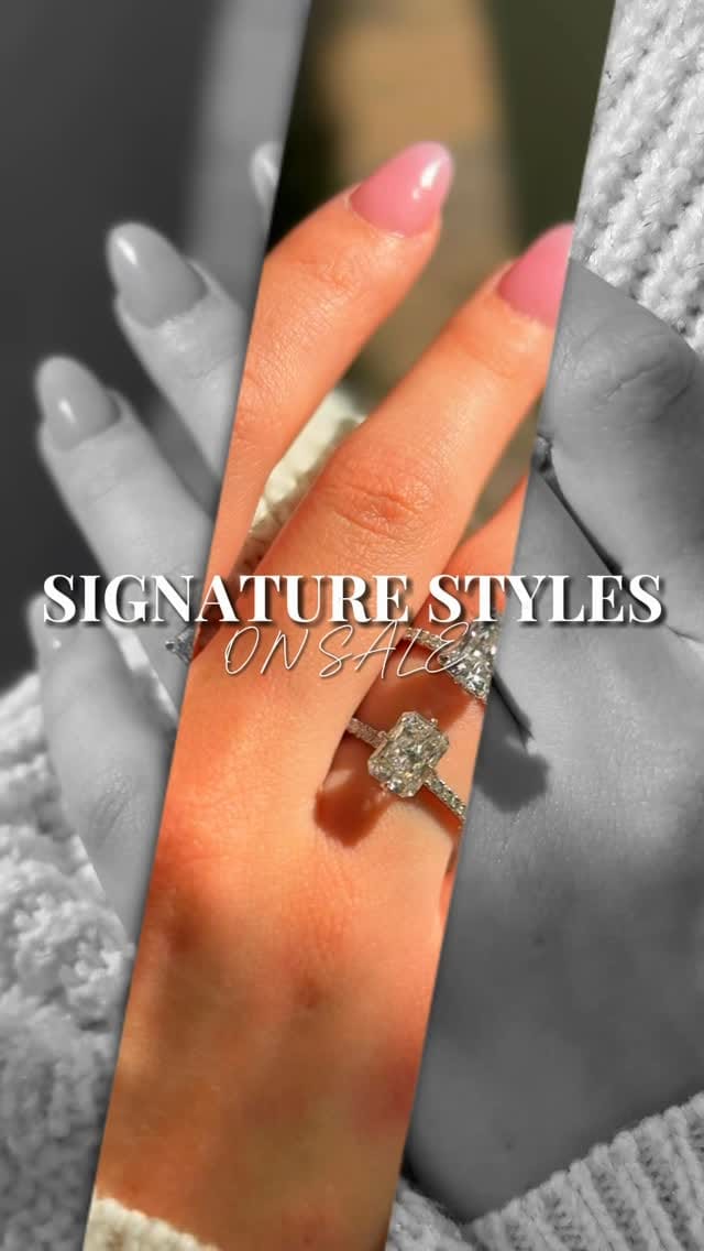 Post 11 by Moissanite & Lab Grown Diamond Fine Jewelry on Instagram (video)