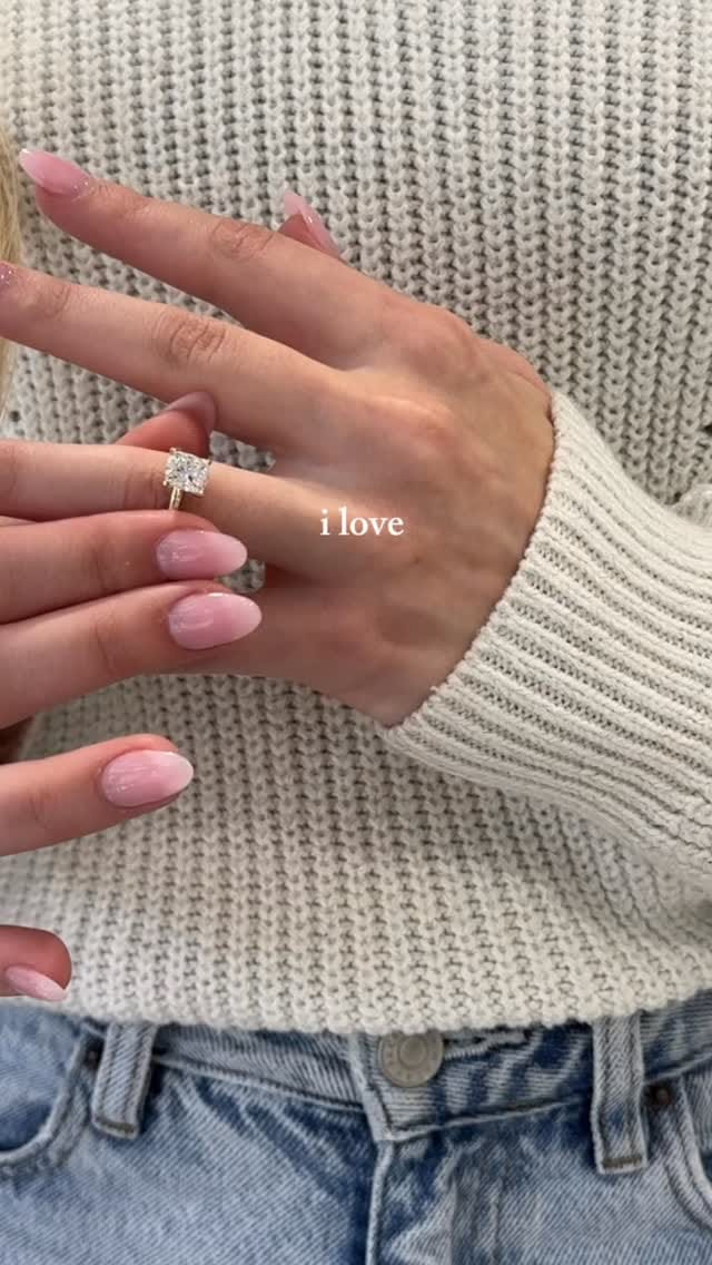 Post 9 by Moissanite & Lab Grown Diamond Fine Jewelry on Instagram (video)