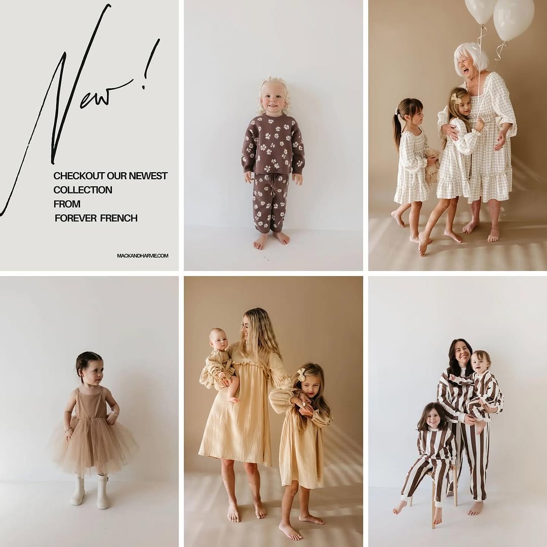 Post 12 by Mack & Harvie Mini Shop on Instagram (carousel)