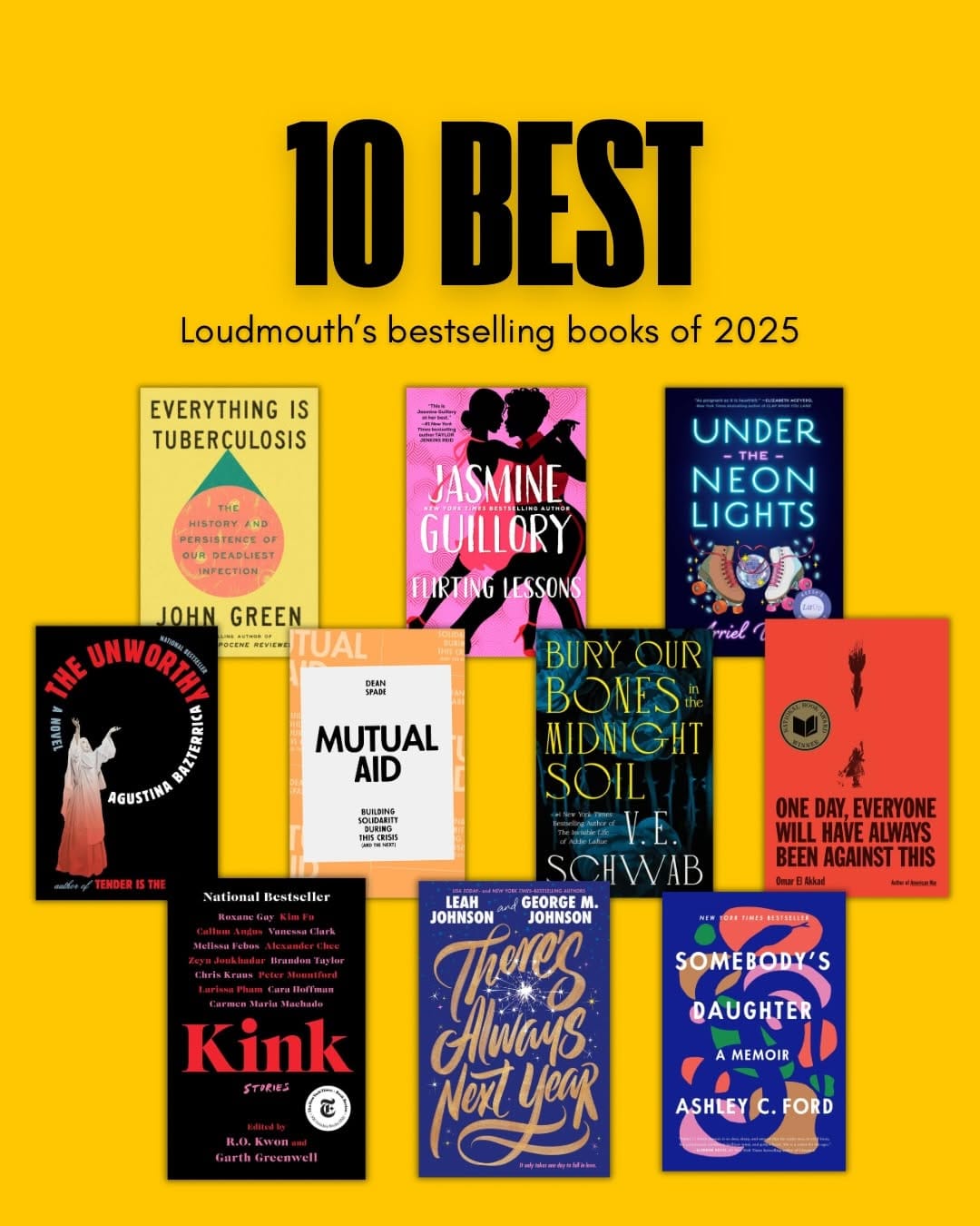 Post 5 by Loudmouth Books on Instagram (carousel)