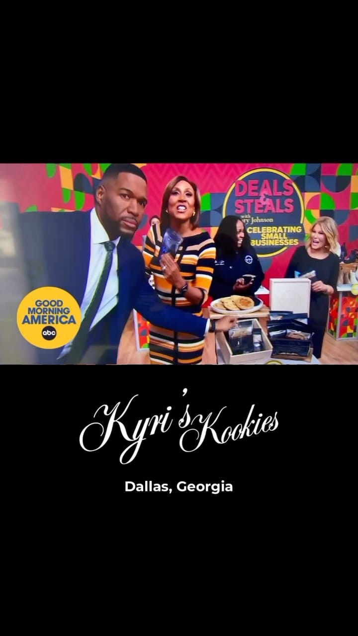 Post 10 by Kyri's Kookies - Founder Dr. Kyri @drkyri on Instagram (video)