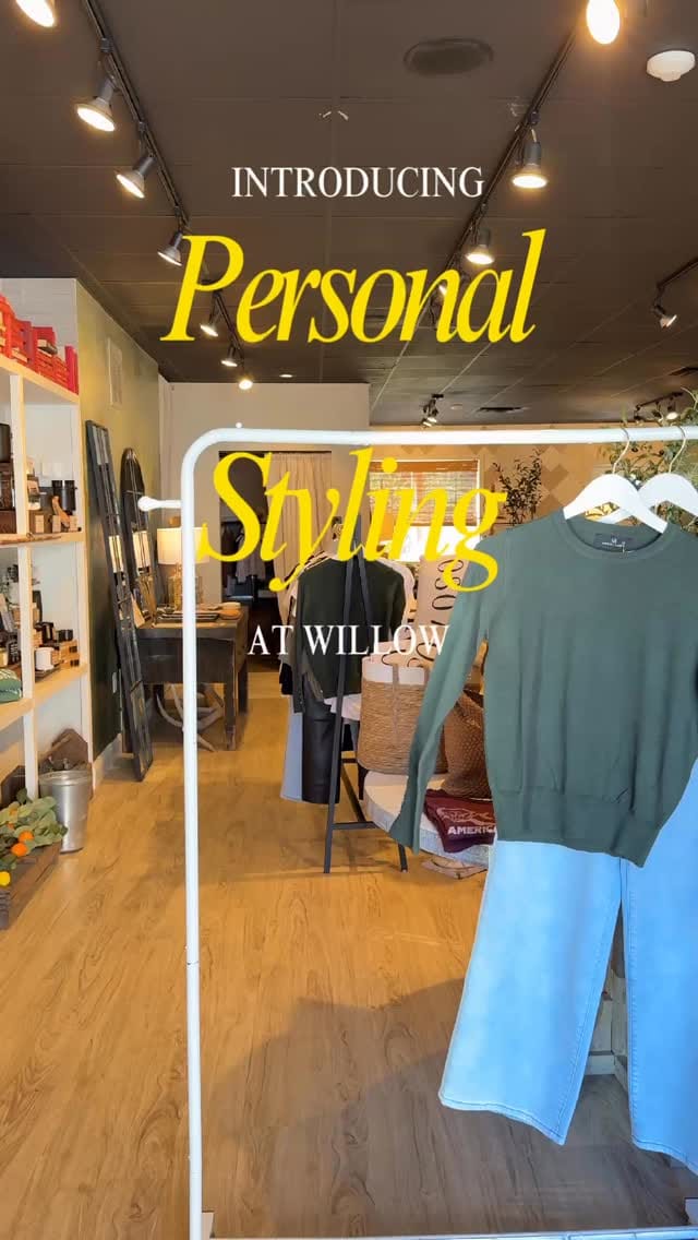 Post 12 by Willow | New Hampshire Women’s Clothing + Home Decor Boutique on Instagram (video)