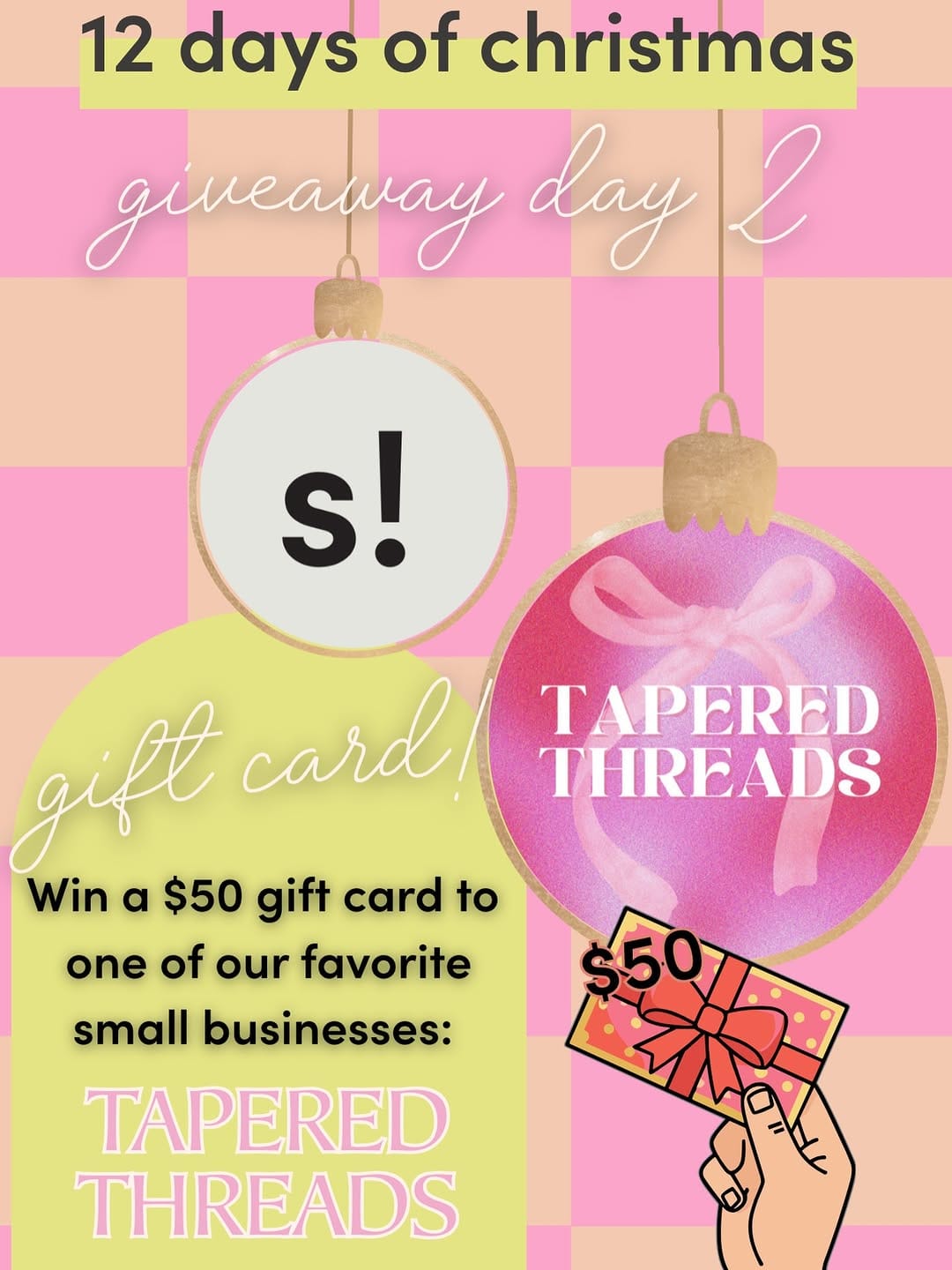 Post 6 by tapered threads LLC on Instagram (image)