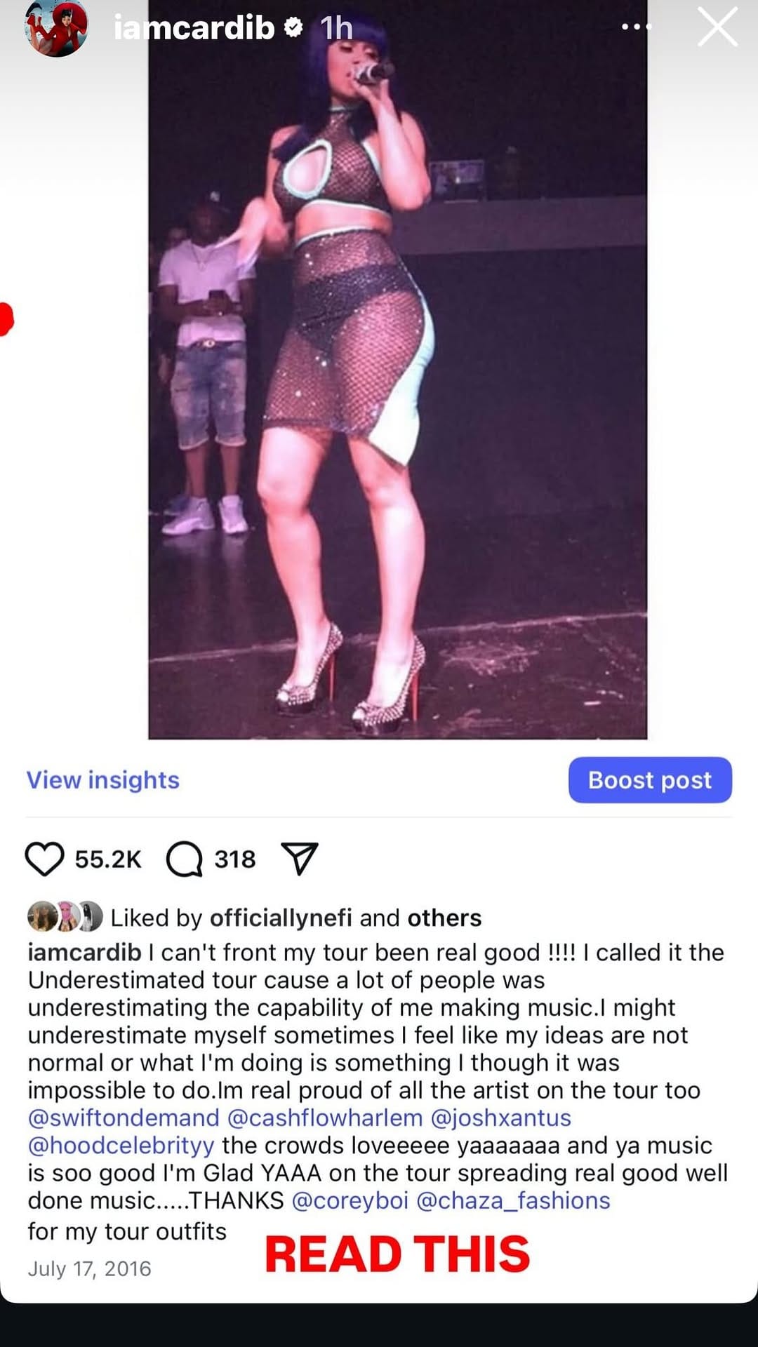 Post 2 by Corey Eric Knight on Instagram (video)