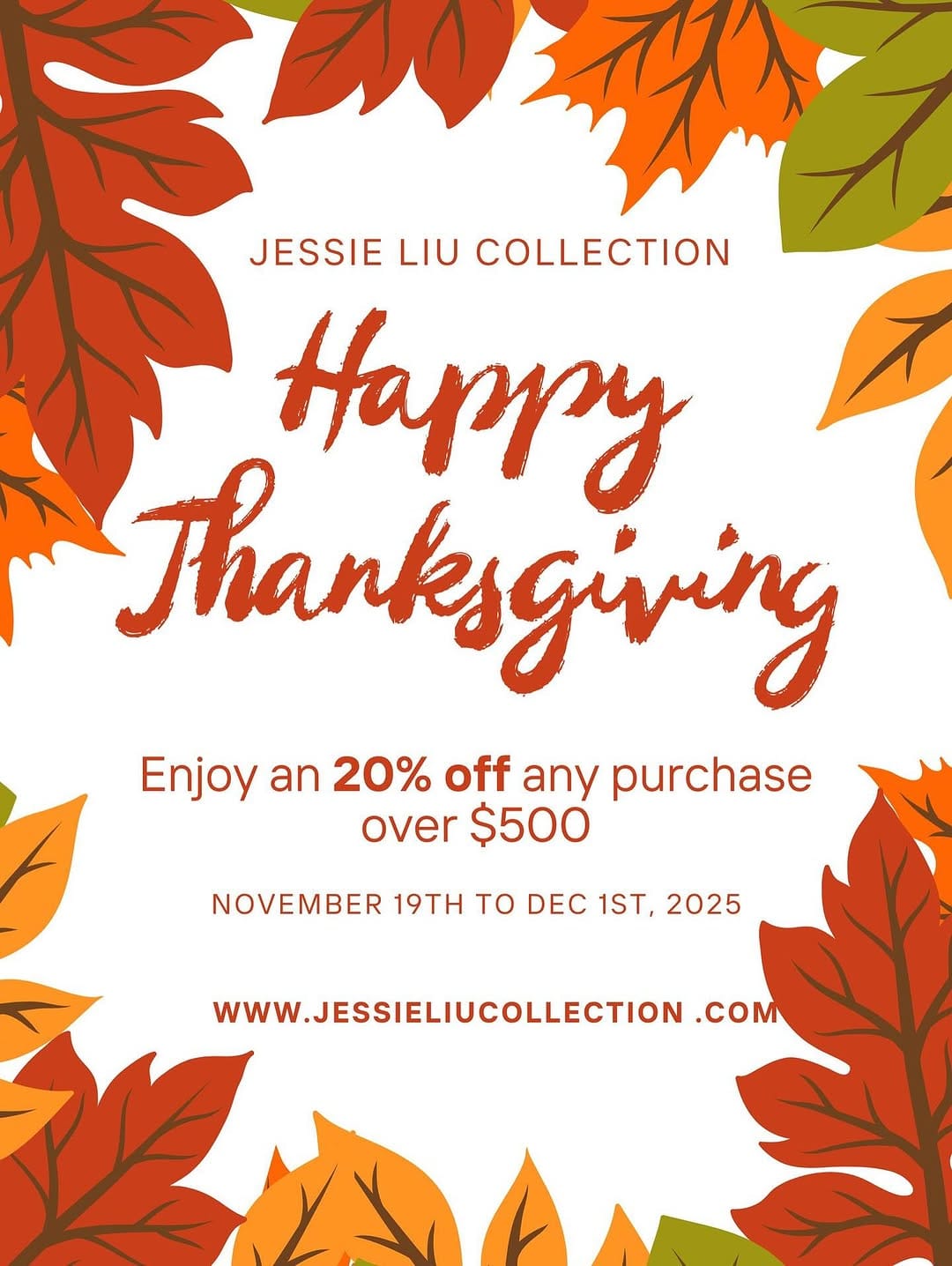 Post 8 by Jessie Liu Collection on Instagram (image)