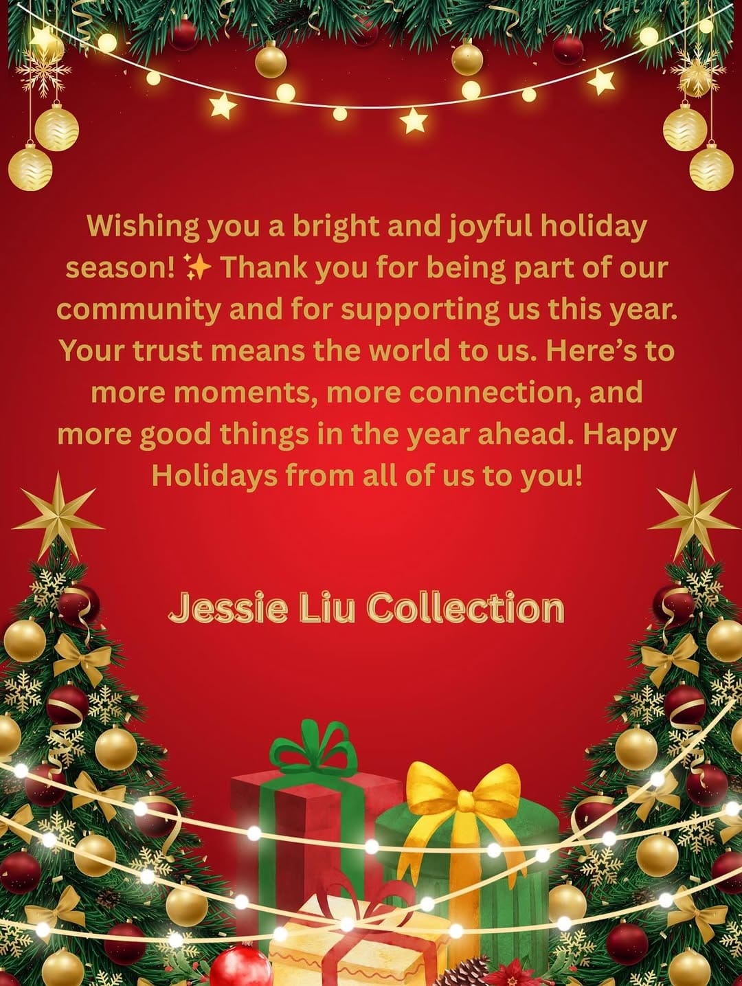 Post 2 by Jessie Liu Collection on Instagram (image)