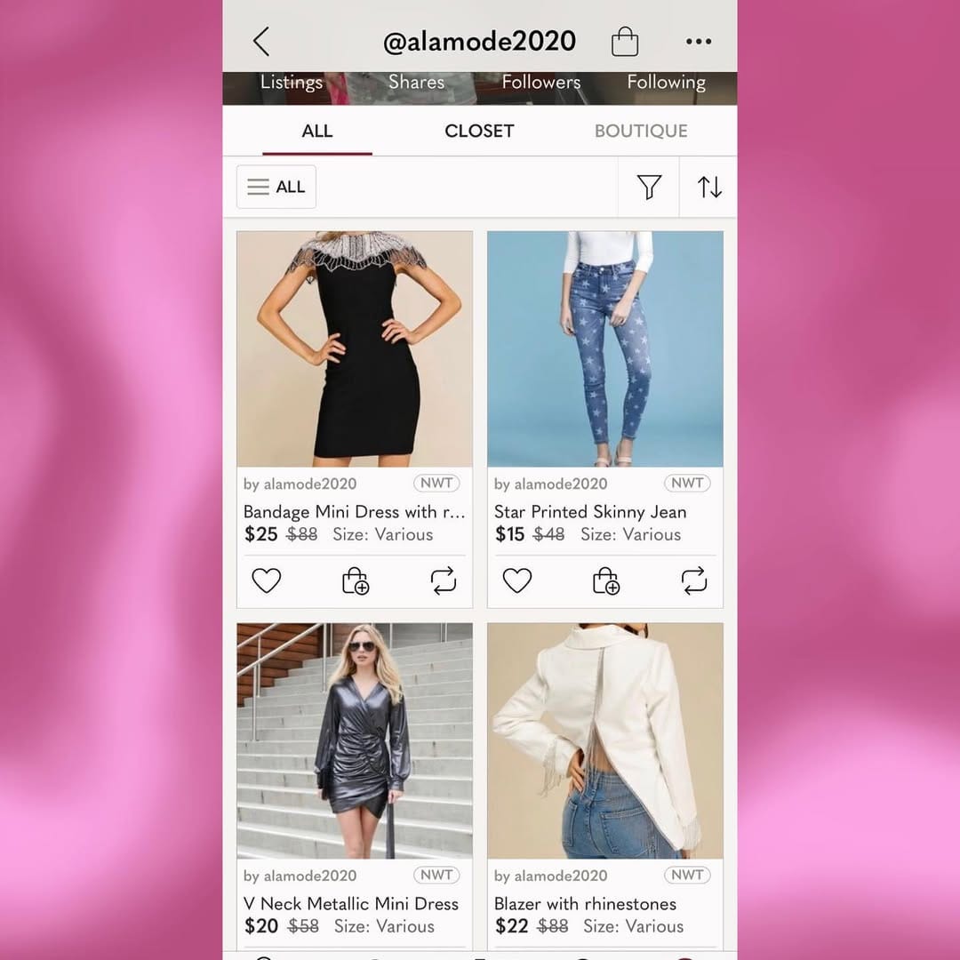 Post 1 by À LA MODE on Instagram (image)
