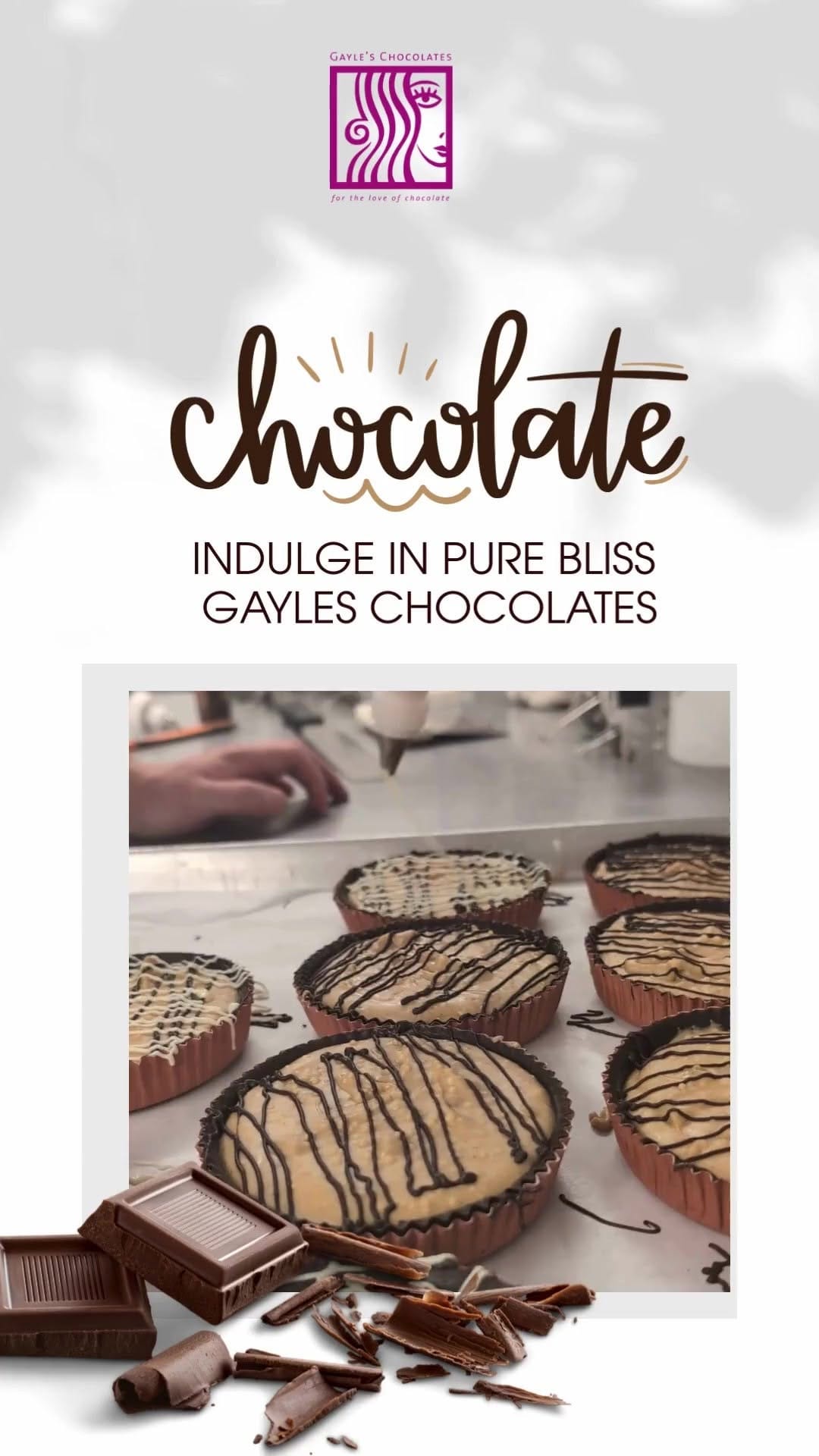 Post 11 by Gayle's Chocolates on Instagram (video)
