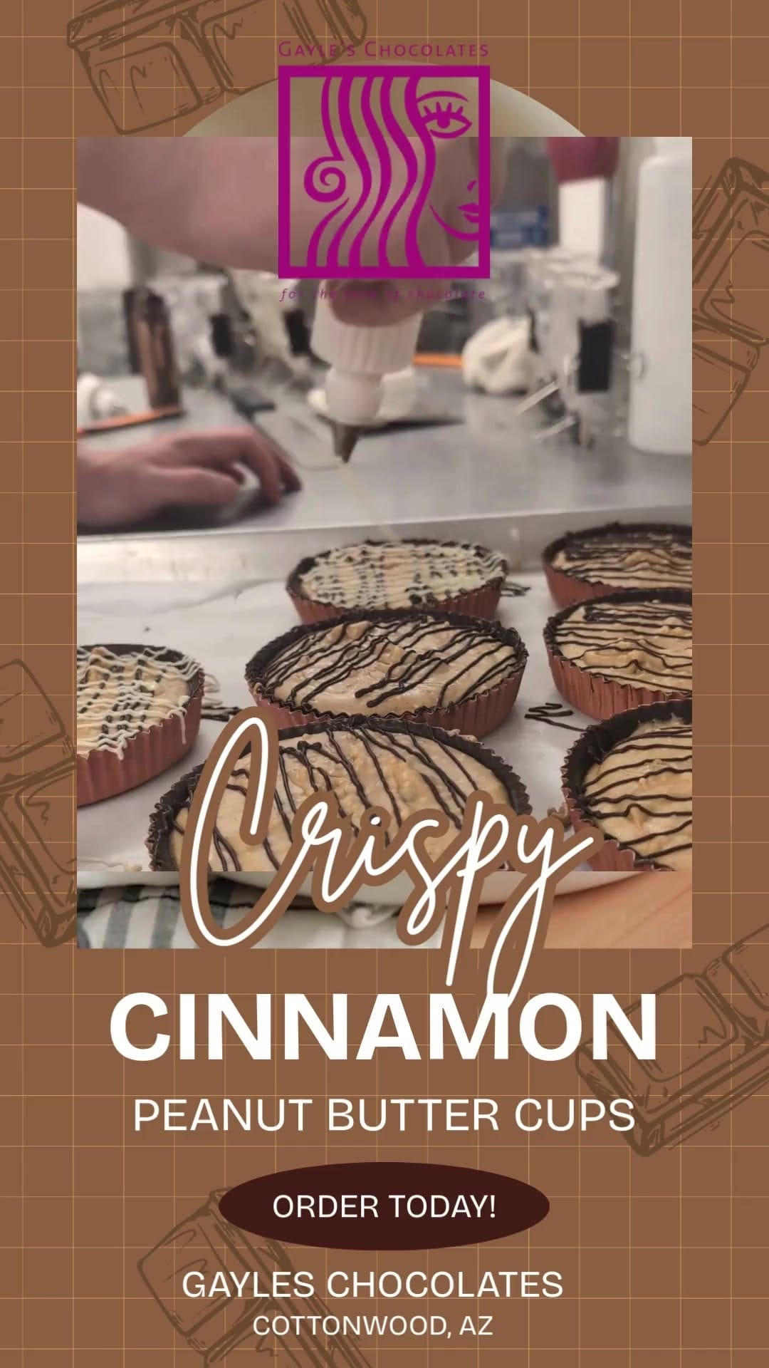 Post 8 by Gayle's Chocolates on Instagram (video)