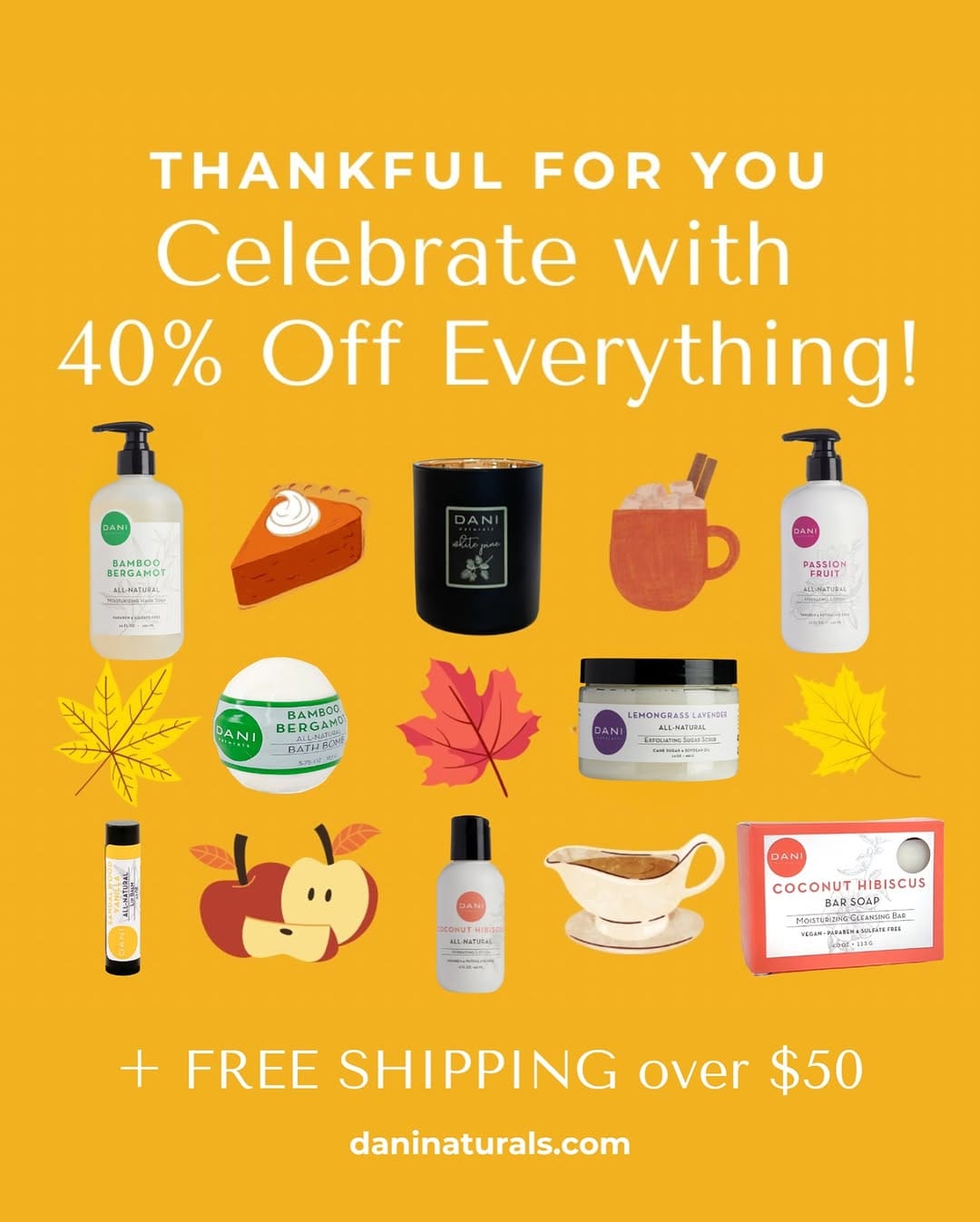 Post 6 by DANI Naturals / Organic Bath, Body & Home Products on Instagram (image)