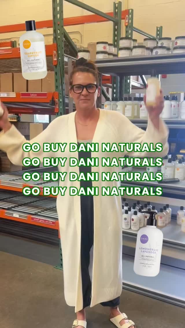 Post 11 by DANI Naturals / Organic Bath, Body & Home Products on Instagram (video)