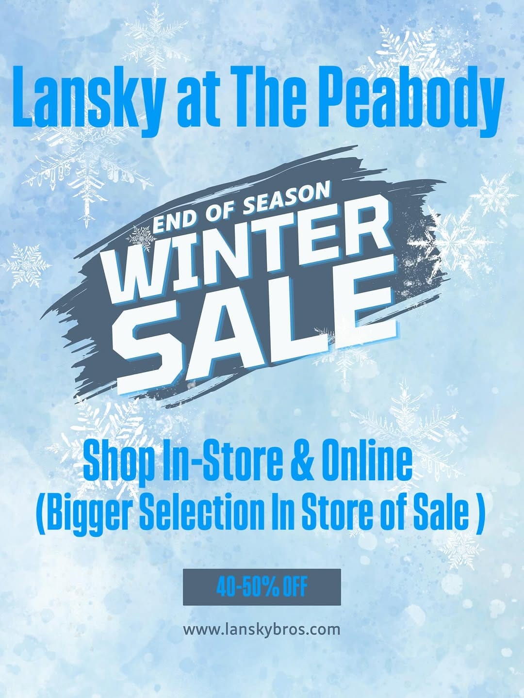 Post 2 by Lansky Bros. Shops on Instagram (image)