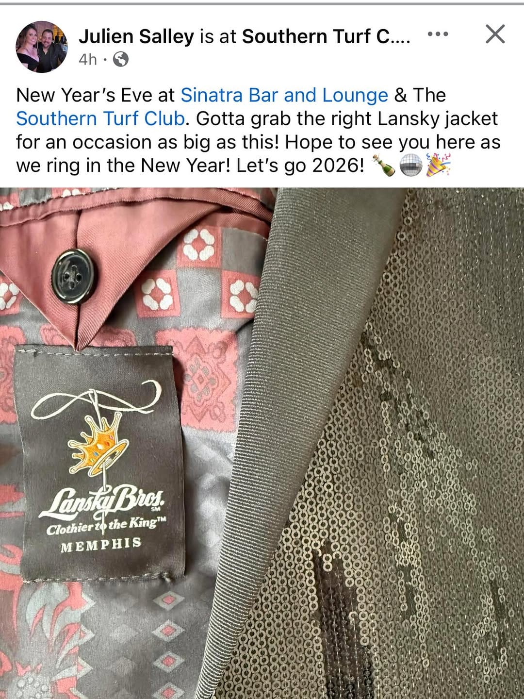 Post 4 by Lansky Bros. Shops on Instagram (image)