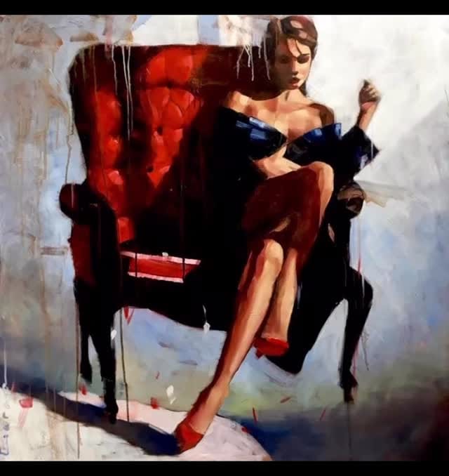 Post 10 by Pascale Taurua | French Artist on Instagram (video)