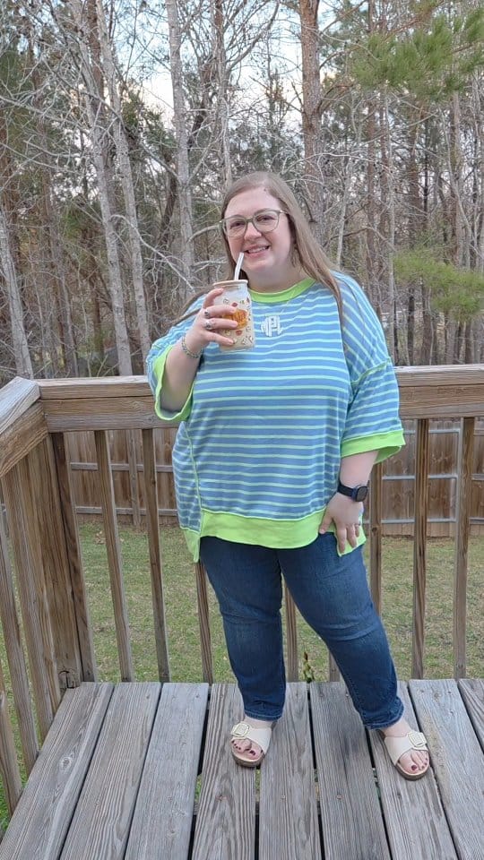 Post 12 by Morgan | Prek Teacher & Petite Midsize Fashion on Instagram (video)