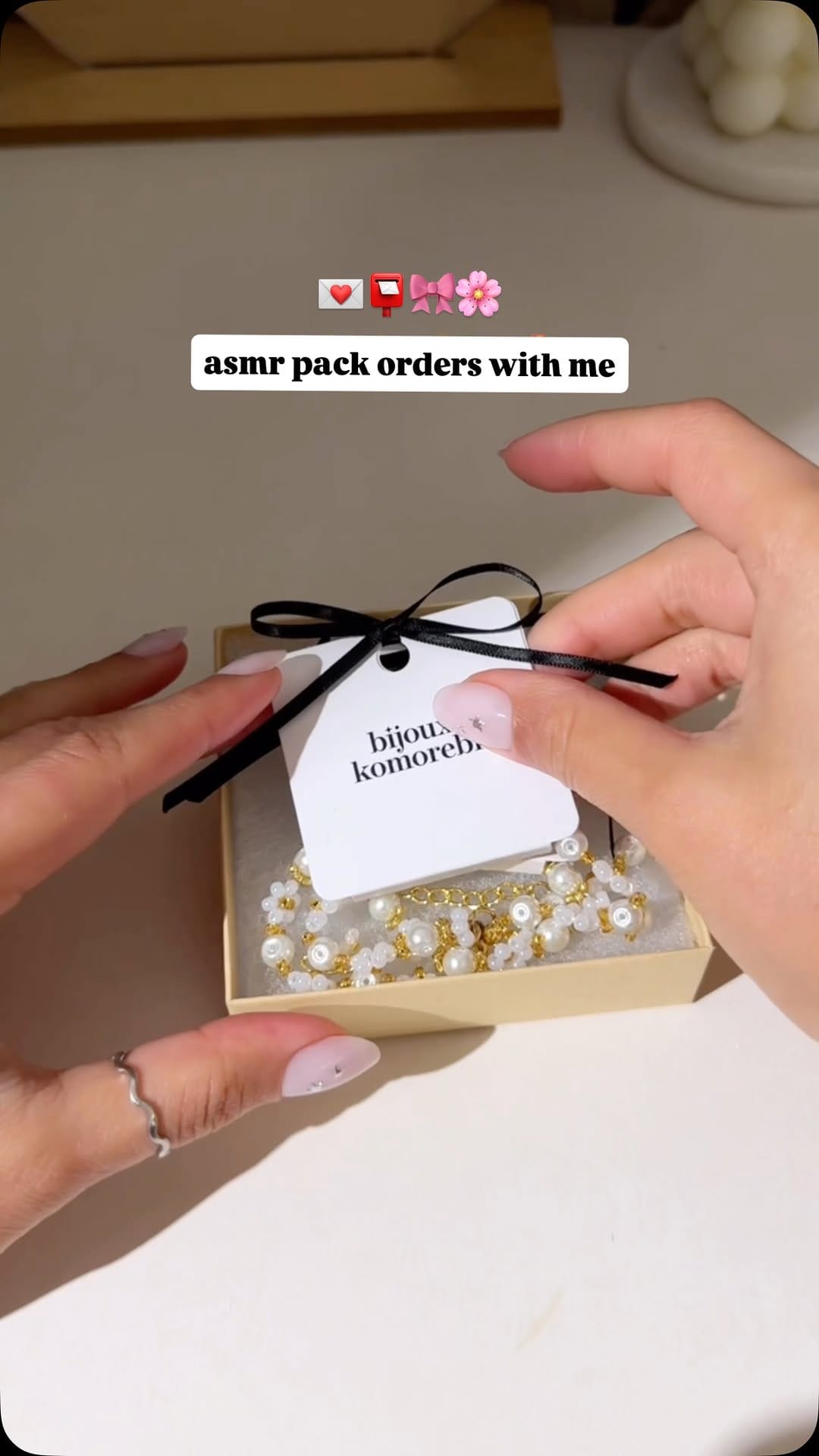 Post 1 by Bijoux Komorebi on Instagram (video)