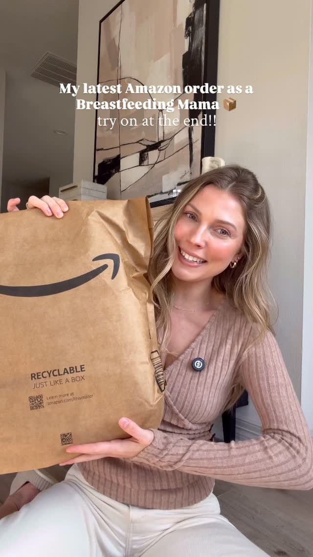 Post 2 by Cheyenne Cavazos | Nursing Friendly Mom Outfits on Instagram (video)
