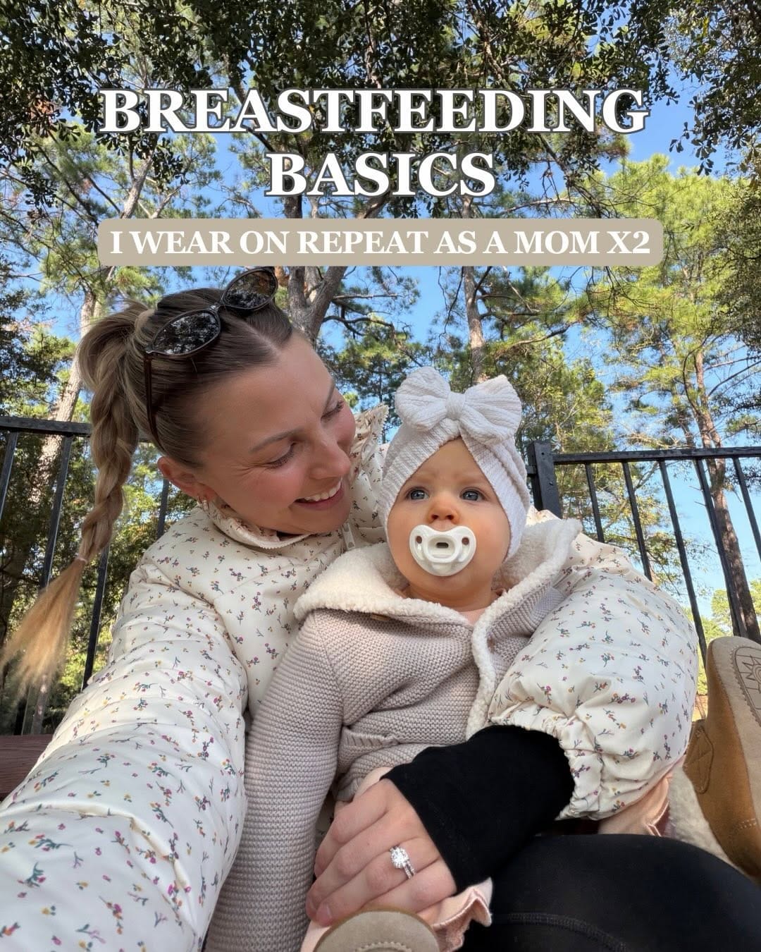 Post 6 by Cheyenne Cavazos | Nursing Friendly Mom Outfits on Instagram (carousel)