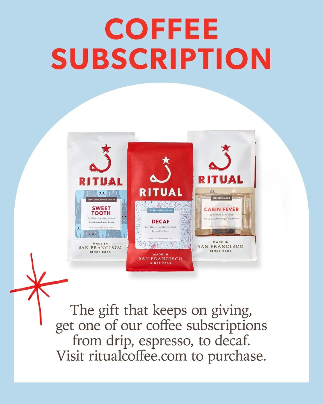 Post 6 by Ritual Coffee Roasters on Instagram (image)