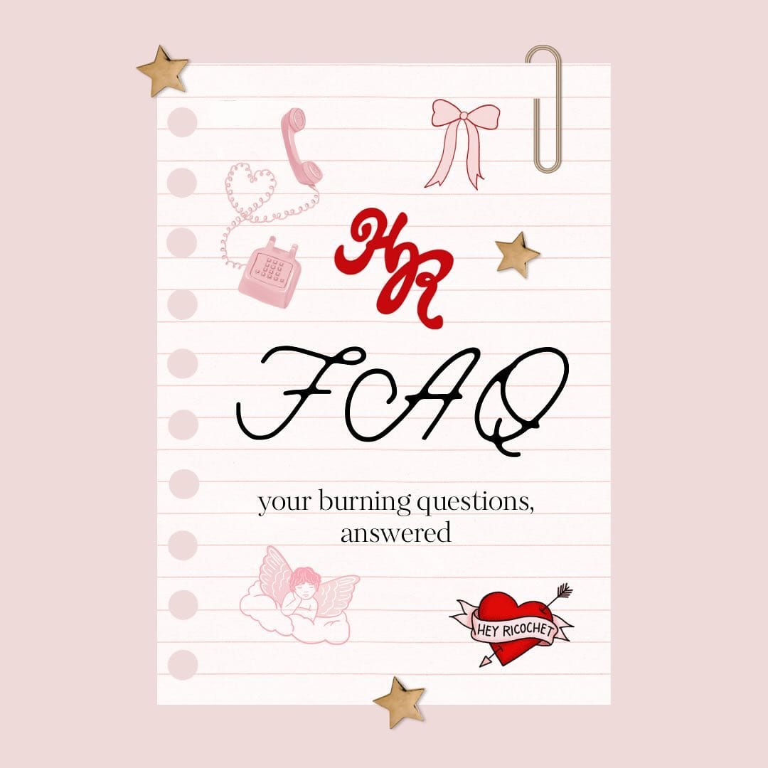 Post 10 by Hey Ricochet ♡ on Instagram (carousel)