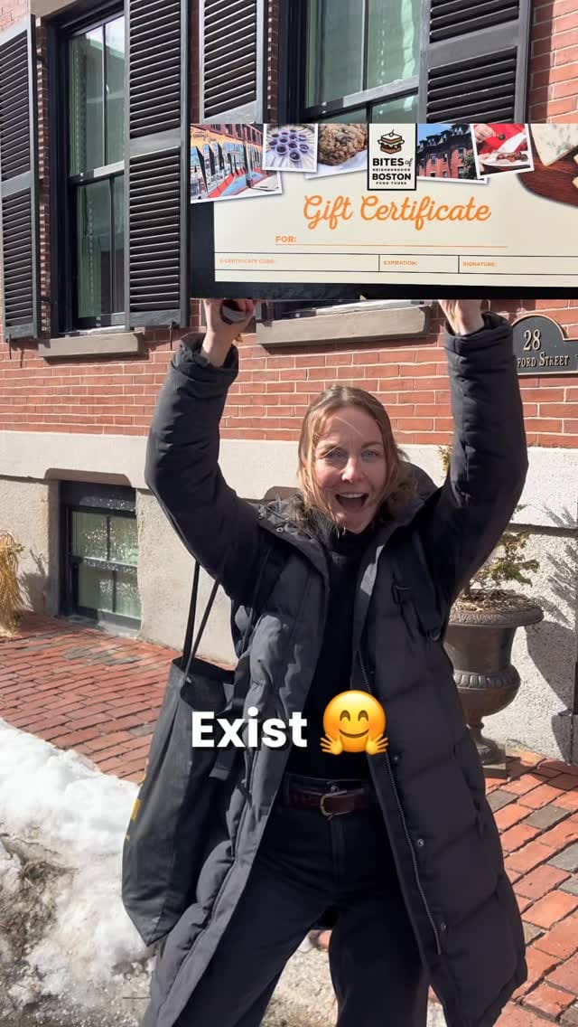 Post 7 by BITES of BOSTON FOOD TOURS on Instagram (video)