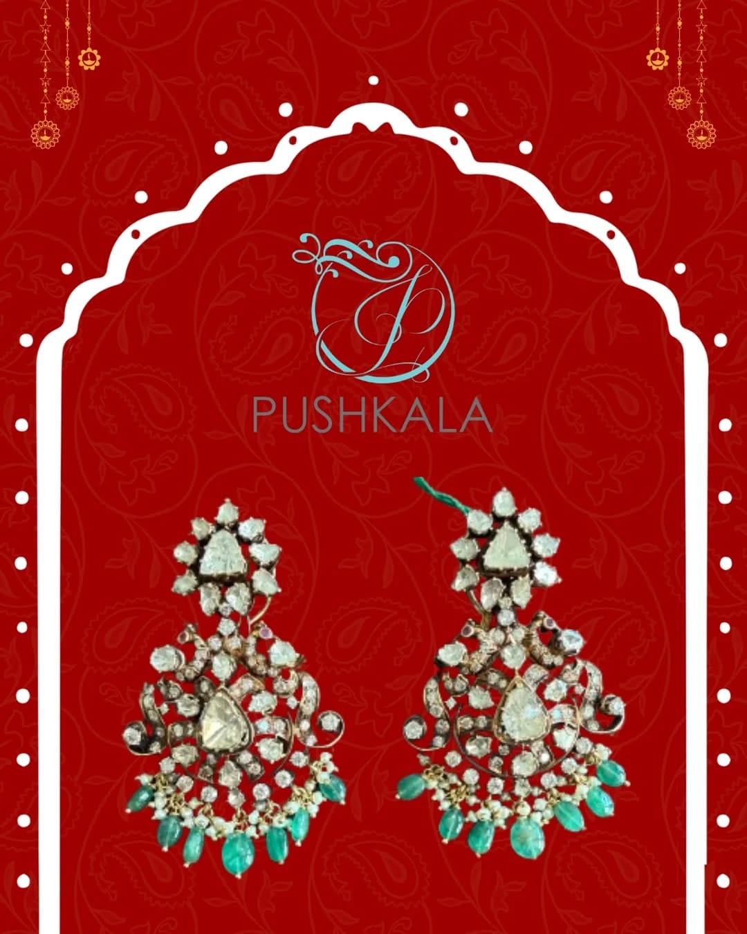 Post 1 by Pushkala Jewelry on Instagram (image)