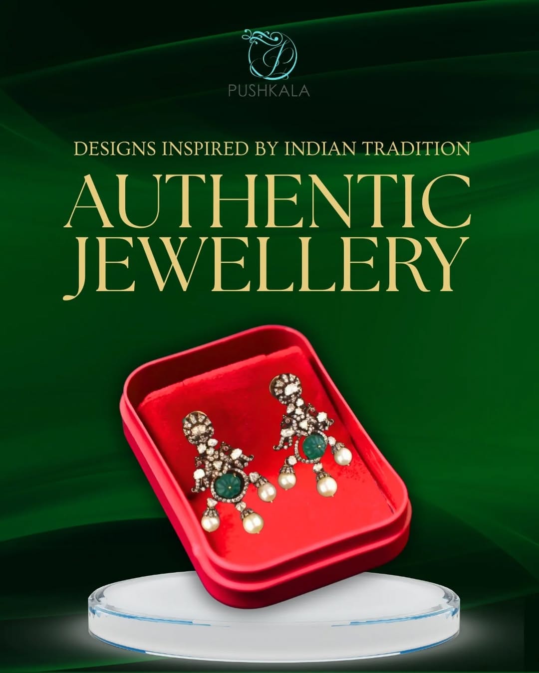 Post 3 by Pushkala Jewelry on Instagram (image)