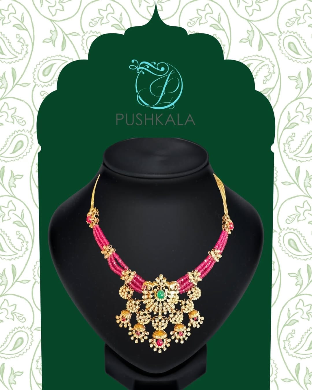 Post 4 by Pushkala Jewelry on Instagram (image)
