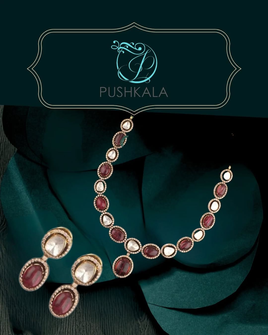 Post 5 by Pushkala Jewelry on Instagram (image)