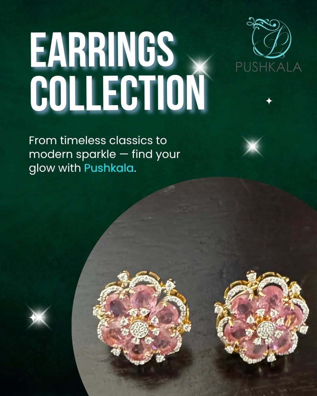 Post 6 by Pushkala Jewelry on Instagram (image)