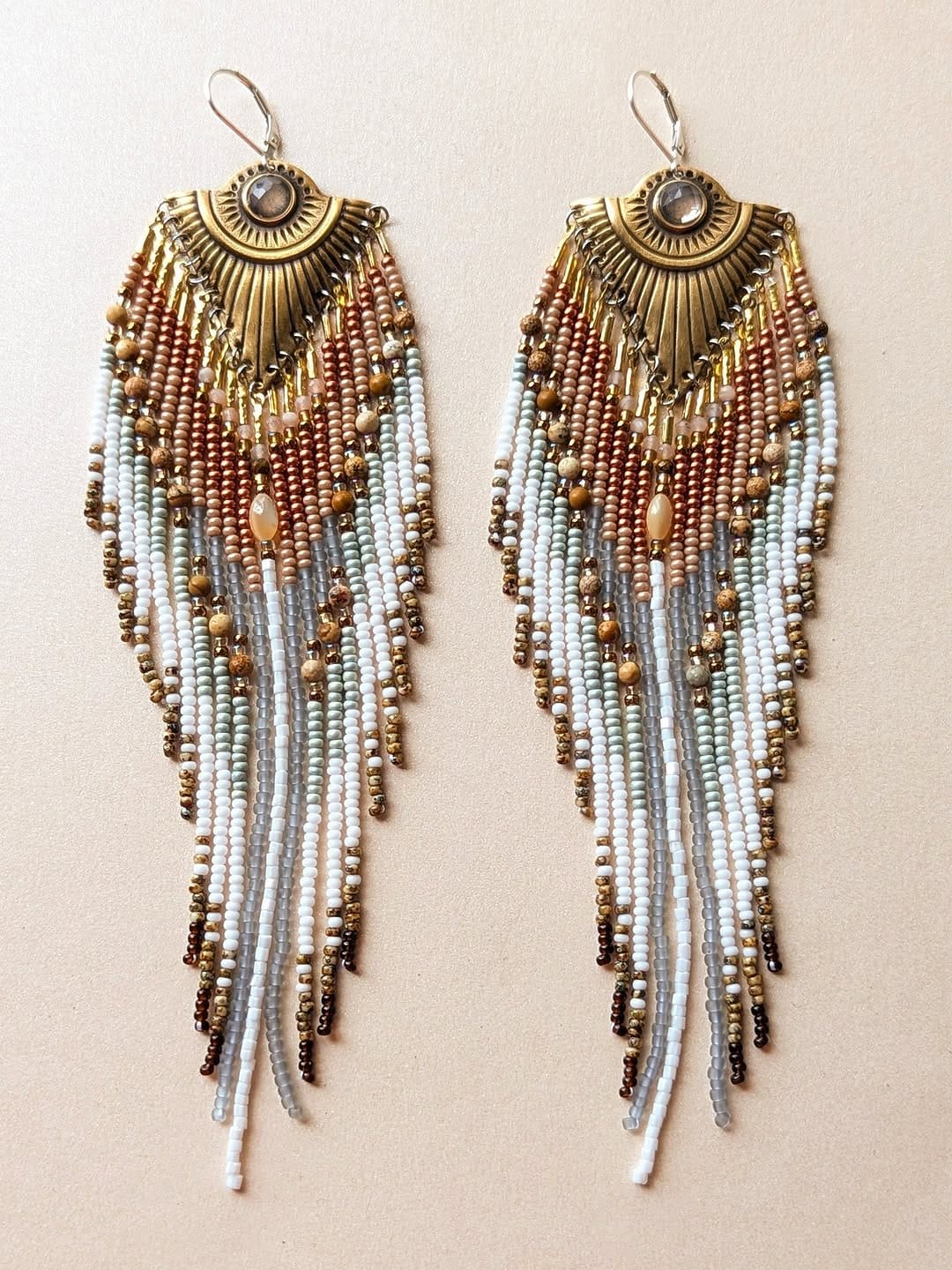 Post 3 by Moon & Milk | Seed Bead Jewelry on Instagram (carousel)