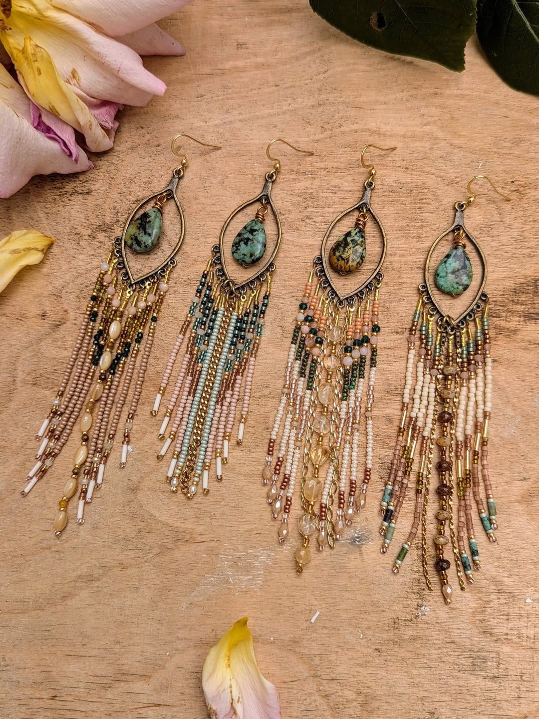 Post 9 by Moon & Milk | Seed Bead Jewelry on Instagram (carousel)