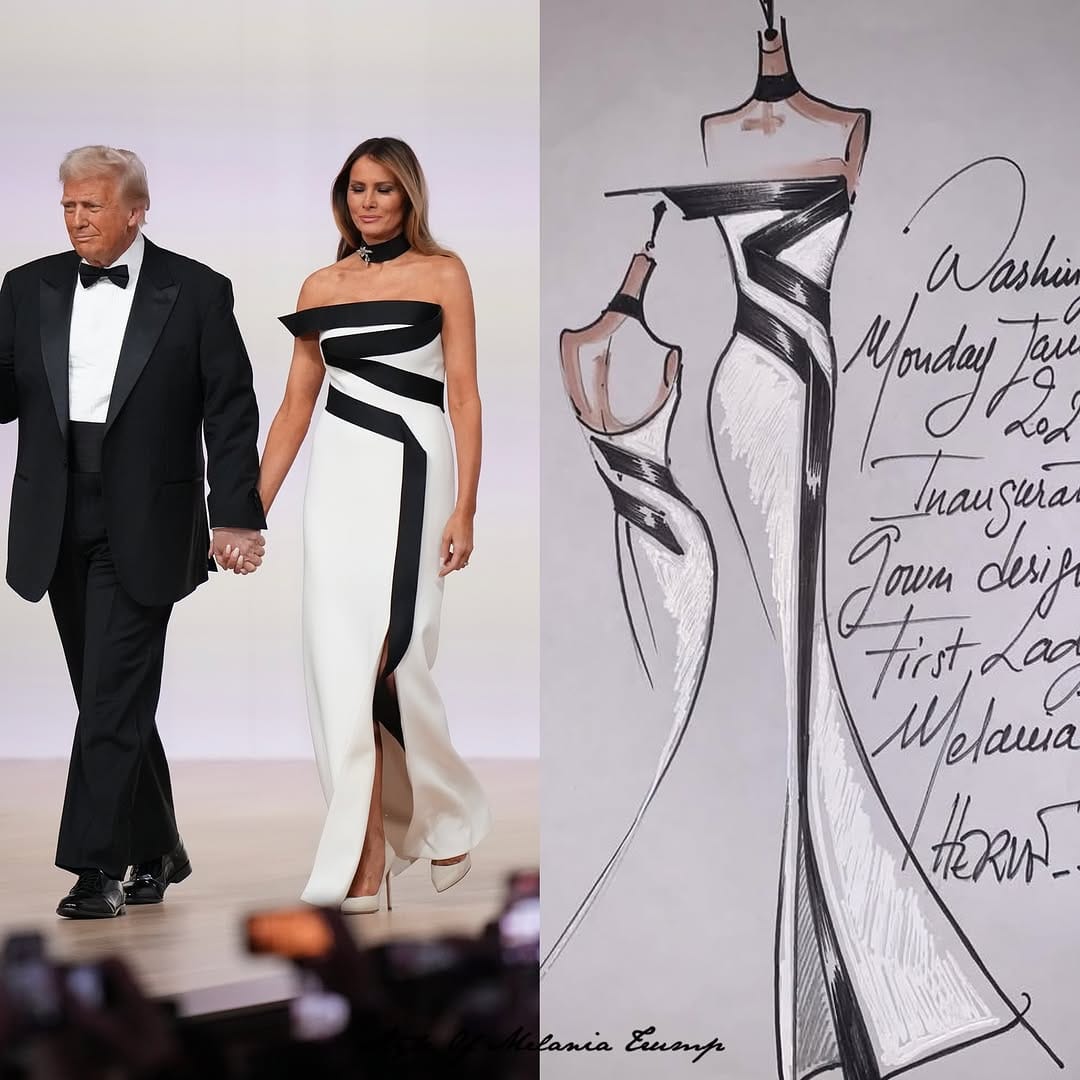 Post 7 by Melania Trump's Closet on Instagram (carousel)